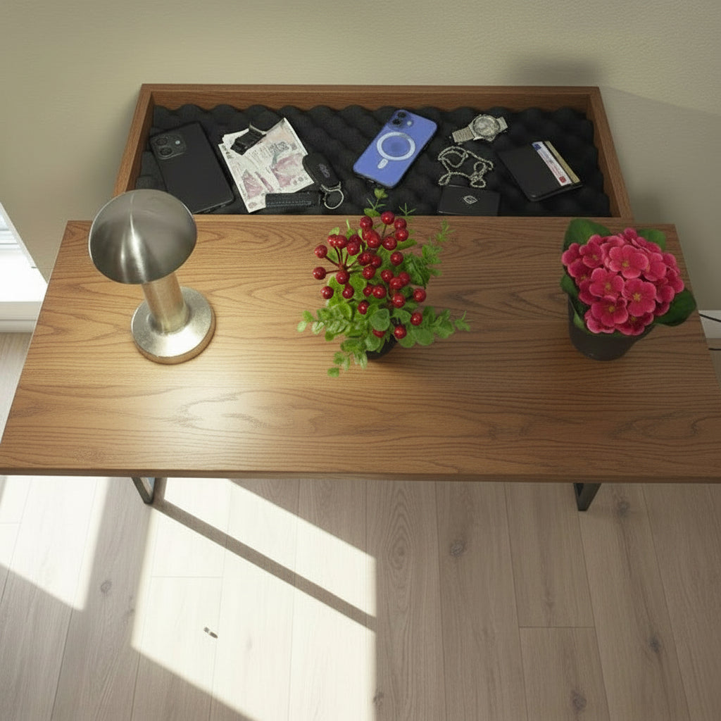 Gizli Bölmeli Dresuar - MDF (Ahşap)