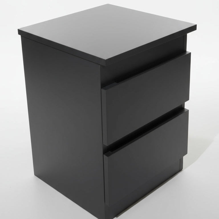 Gizli Bölmeli Komodin - MDF (Antrasit)